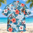 Hibiscus Electrician Hawaiian Shirt