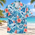 Hibiscus Scuba Diving Hawaiian Shirt