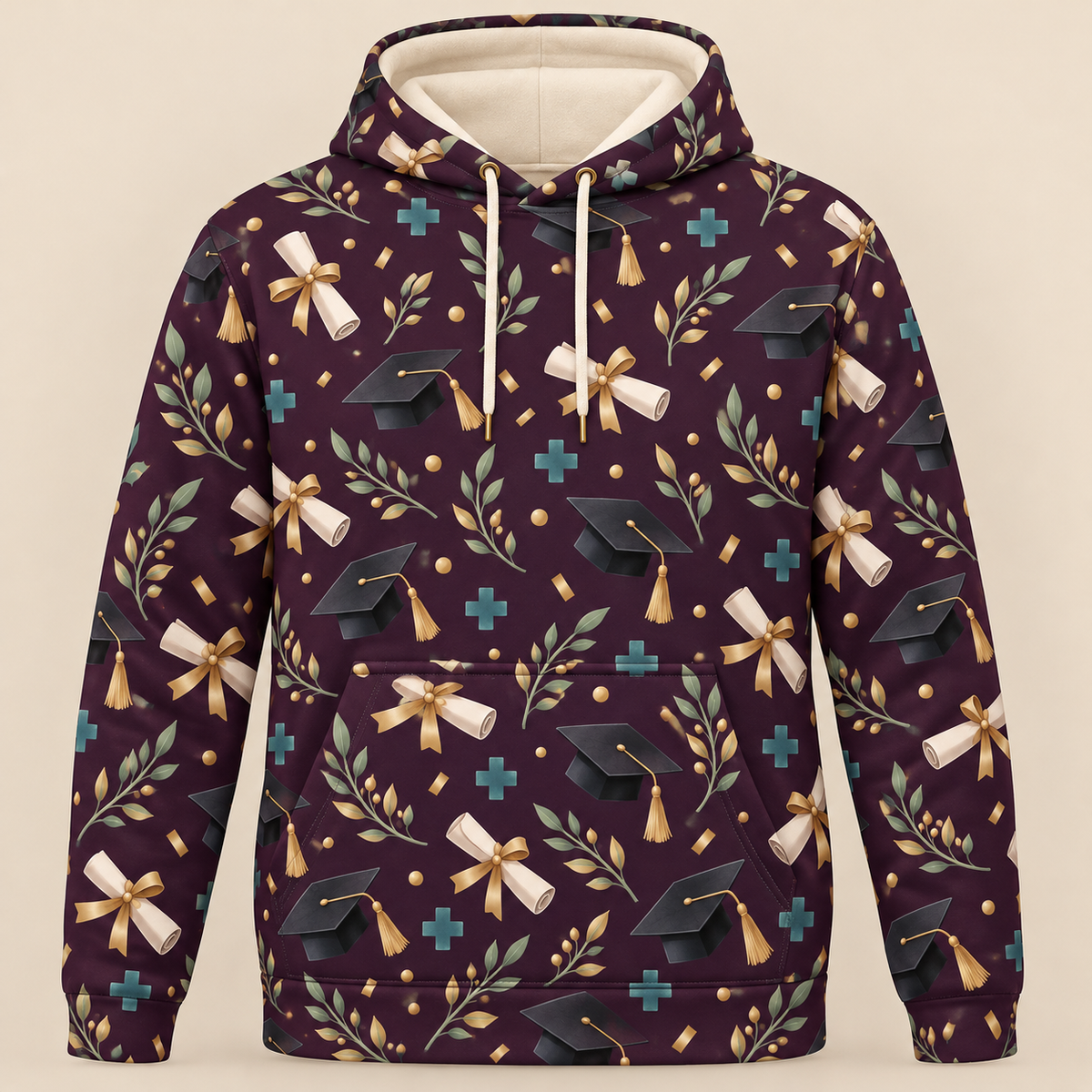 Registered Nurse Nurse Graduation Celebration Hoodie front mockup