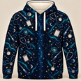 Registered Nurse Night Shift Constellations Hoodie & Zip Hoodie | Nurse Gift
