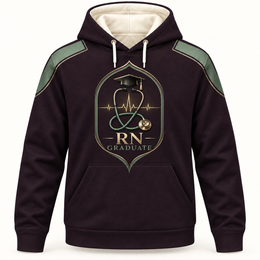 RN Graduate Hoodie & Zip Hoodie | Nurse Graduation Gift