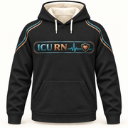 Registered Nurse ICU RN Calm Vigilance Hoodie front mockup