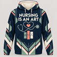 Nursing Is an Art Nurse Hoodie & Zip Hoodie | RN Gift