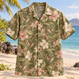 Hawk Moth Garden Butterfly and Moth Hawaiian Shirt