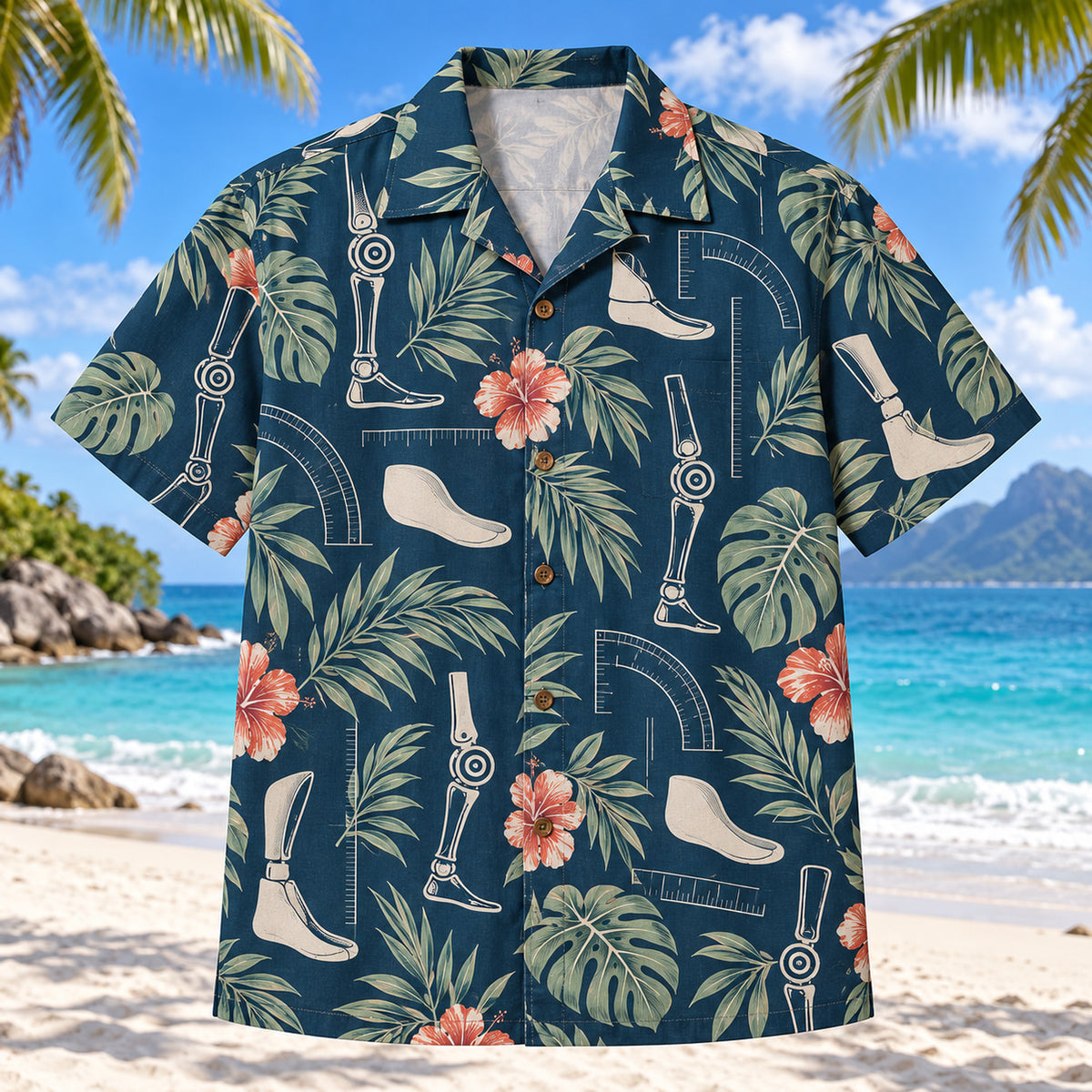Joint Measure Orthotist and Prosthetist Hawaiian Shirt