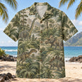 Ancient Fern Field Dinosaur Hawaiian Shirt