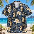 Knight Botanical Chess Hawaiian Shirt