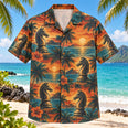 Knight Sunset Chess Hawaiian Shirt