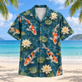 Koi Lily Pond Hawaiian Shirt