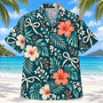 Lace and Leaf Teal Occupational Therapist Hawaiian Shirt