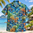 Mandarin Dragonet Reef Aquarium Hawaiian Shirt