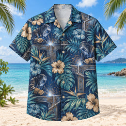 Metal Joint Welder Hawaiian Shirt