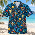 Midnight Glow Billiards Hawaiian Shirt
