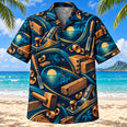 Midnight Glow Carpenter Hawaiian Shirt