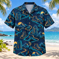 Midnight Glow Hiking and Backpacking Hawaiian Shirt