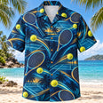 Midnight Glow Tennis Hawaiian Shirt