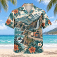 Mountain Route Truck Driver Hawaiian Shirt
