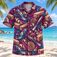 Neon Burst Carpenter Hawaiian Shirt