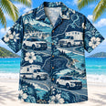 Night Shift Road Navy EMT and Paramedic Hawaiian Shirt