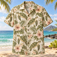 Olive Ridley Bloom Sea Turtle Hawaiian Shirt