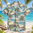 Open Book Coast Book Lover Hawaiian Shirt
