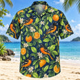Oriole Citrus Birdwatching Hawaiian Shirt