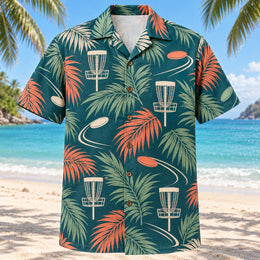 Palm Parade Disc Golf Hawaiian Shirt
