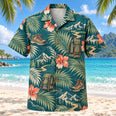 Palm Parade Hiking and Backpacking Hawaiian Shirt