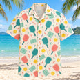 Pickleball Confetti Hawaiian Shirt