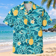 Pineapple Pop Cycling Hawaiian Shirt