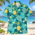 Pineapple Pop Tennis Hawaiian Shirt