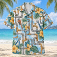 Pipe Grid Plumber Hawaiian Shirt