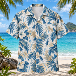 Pipette Palms Chemistry Hawaiian Shirt
