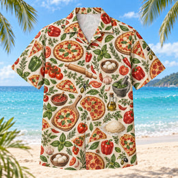 Pizza Market Home Pizza Making Hawaiian Shirt