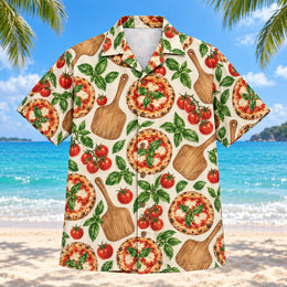 Pizza Peel Garden Home Pizza Making Hawaiian Shirt