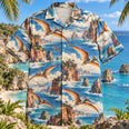 Pteranodon Sky Dinosaur Hawaiian Shirt