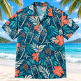 Radio Signal Teal EMT and Paramedic Hawaiian Shirt