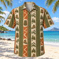 Resort Stripes Hiking and Backpacking Hawaiian Shirt