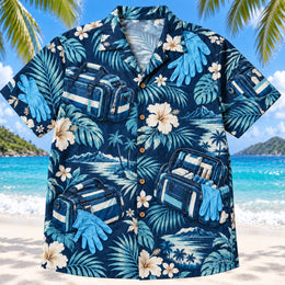 Response Bag Navy EMT and Paramedic Hawaiian Shirt