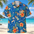 Scrub Pocket Nurse Hawaiian Shirt