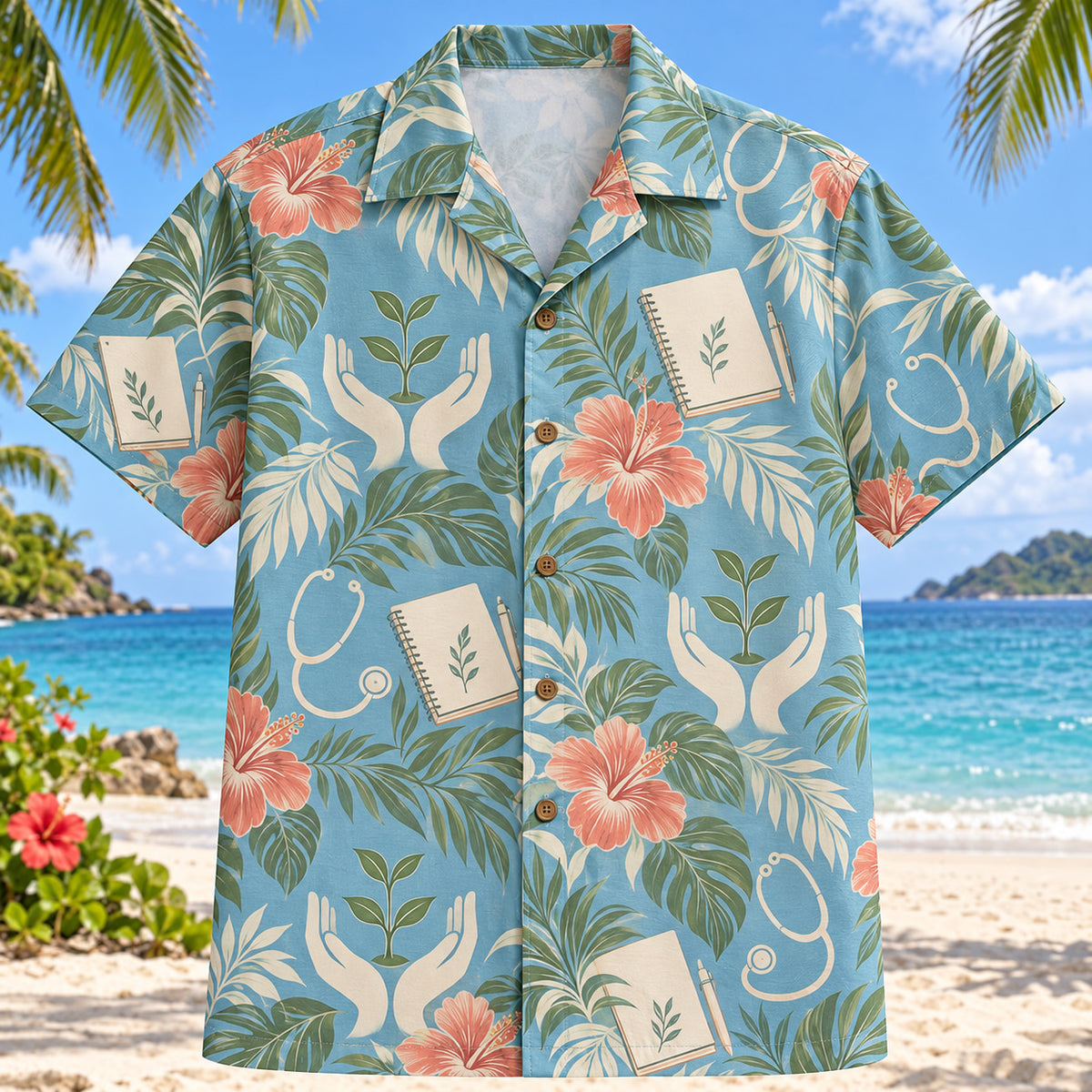 Seedling Care Midwife Hawaiian Shirt