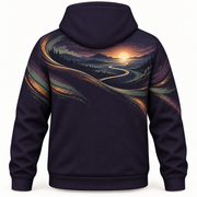 Registered Nurse Hospice RN Gentle Journey Hoodie and Zip Hoodie shared back mockup