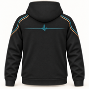 Registered Nurse ICU RN Calm Vigilance Hoodie and Zip Hoodie shared back mockup