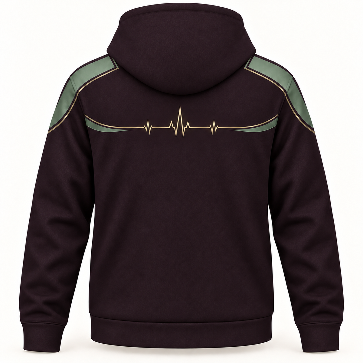 Registered Nurse RN Graduate Milestone Hoodie and Zip Hoodie shared back mockup