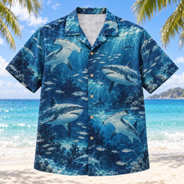 Shark Reef Hawaiian Shirt