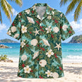 Shell and Spruce Tropical Christmas Hawaiian Shirt