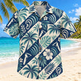 Sound Palm Navy Audiologist Hawaiian Shirt