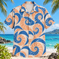 Spiral Shell Mathematics Hawaiian Shirt