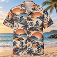 Sunset Social Cycling Hawaiian Shirt