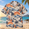 Sunset Social Ski and Snowboard Hawaiian Shirt